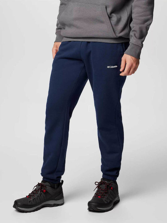 Meridian Creek Sweatpants with Elastic Blue