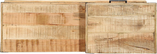 Παπουτσοθήκη από Μασίφ Ξύλο 110x35x50cm