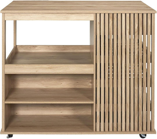 Bodenstehender Schrank Braun 105x60x90cm