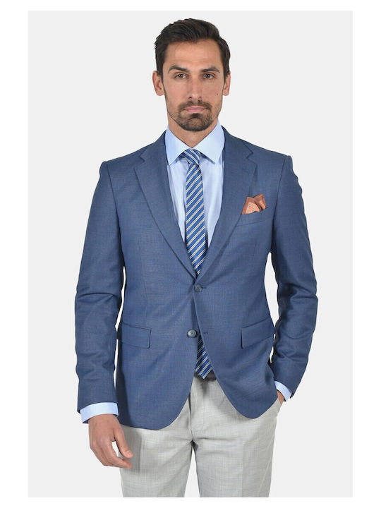 Men's Suit Jacket Regular Fit Blue-raf
