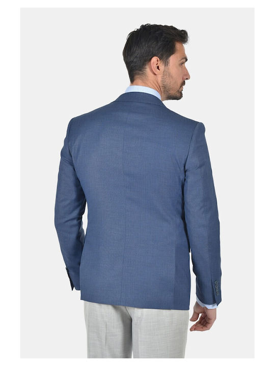 Men's Suit Jacket Regular Fit Blue-raf
