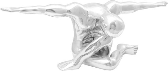 vidaXL Decorative Statuette made of Metal 91.5x32x33cm 1pcs