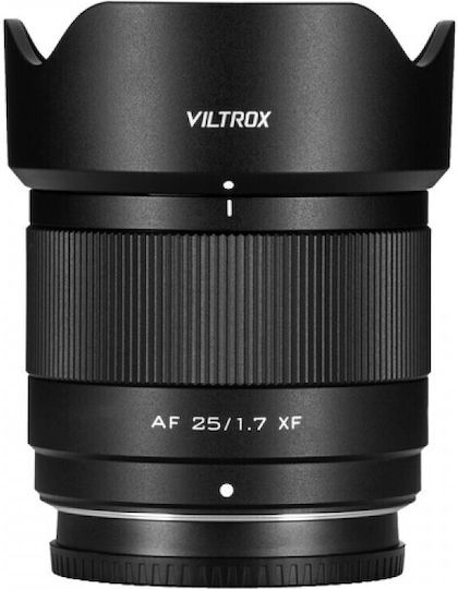 Viltrox Crop Фотообектив AF 25mm f/1.7 Air XF Широк ъгъл за Фуджифилм Икс Монтаж Черен