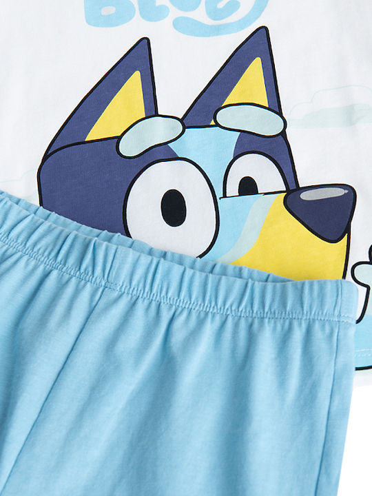 Cool Club Kids' Pajamas Summer Light Blue Bluey