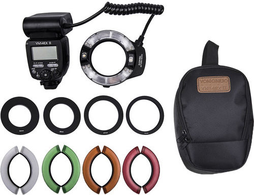 Yongnuo Yn14ex Ii Yn-14ex Ii Flash TTL Inel Macro Pentru Camere Foto Canon