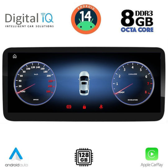 Digital IQ Ηχοσύστημα Αυτοκινήτου για Mercedes-Benz CLA Class / GLA 2015-2019 (Bluetooth/USB/WiFi/GPS/Apple-Carplay/Android-Auto) με Οθόνη Αφής 12.3"