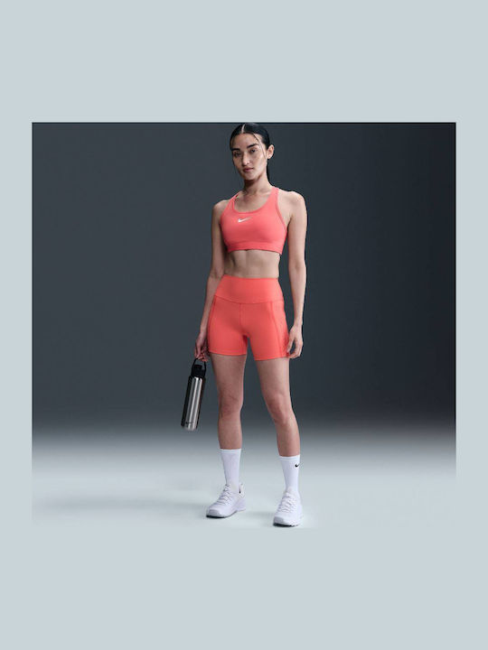 Dri-Fit One Training Women's Leggings Shorts High Waist Magic Ember