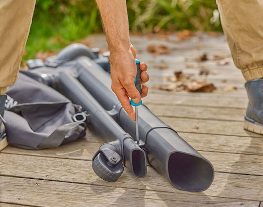 Gardena Powerjetcollect Suflantă / Aspirator de Mână 18V cu 1 Baterie 4Ah & Viteză Maximă a Aerului 352km/h
