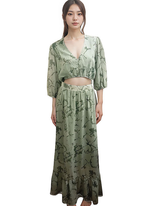 Maxi Φούστα Green
