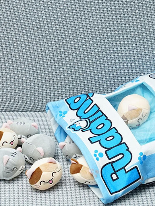 Pudding Pillow Kittens Plush Toys 8pcs Throwing Games