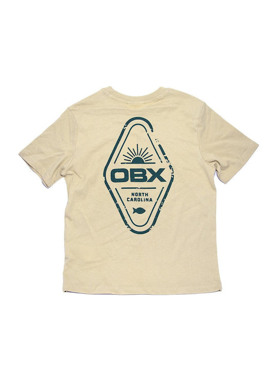 Kinder-T-Shirt Beige