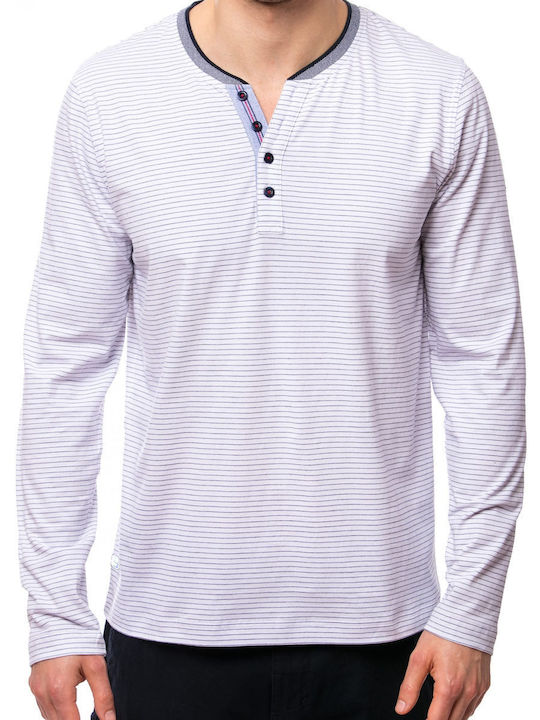Herrenblusen T-Shirt Weiß