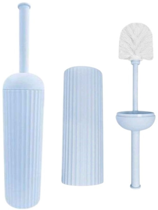 Plastic Toilet Brush Light Blue