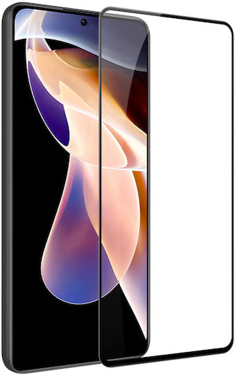 Nillkin Amazing CP+ Pro Max 0.33mm Vollflächig gehärtetes Glas Schwarz (Redmi Note 11 Pro / 11 Pro+)