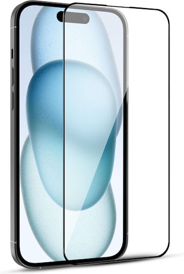 5D 0.3mm Full Glue Full Face Tempered Glass (iPhone 15 Pro)