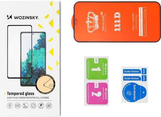 Wozinsky Case Friendly Full Glue Full Face Tempered Glass 2pcs Black (Galaxy A33)