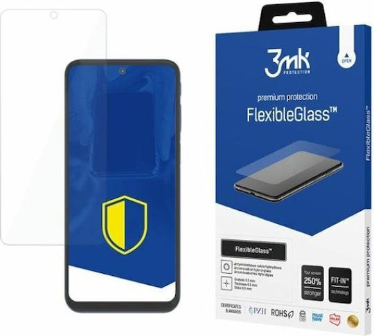 3MK Flexibles Glas Keramik Antibakterielles Gehärtetes Glas (Motorola Moto G41)