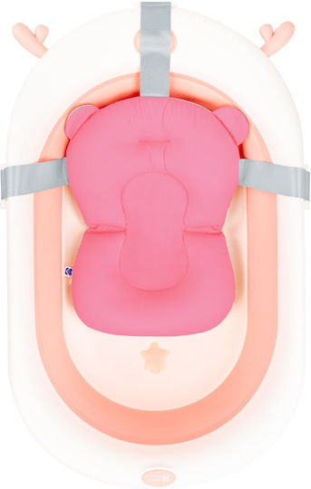 Kikka Boo Baby Badewannen Kissen & Unterstützungsmatratze für die Badewanne Rosa