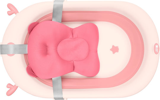 Kikka Boo Baby Badewannen Kissen & Unterstützungsmatratze für die Badewanne Rosa