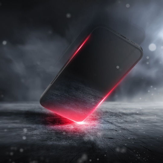 Forcell Flexible Nano Glass 5D Tempered Glass Μαύρο (iPhone 15)