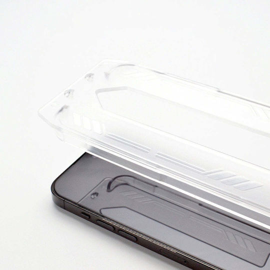 Wozinsky 0.62mm Vollflächig gehärtetes Glas Schwarz (iPhone 15 Pro)