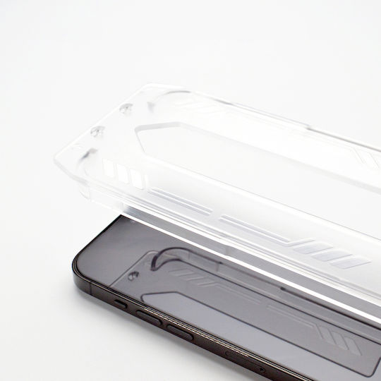Wozinsky 0.62mm Vollflächig gehärtetes Glas Schwarz (iPhone 15 Pro)
