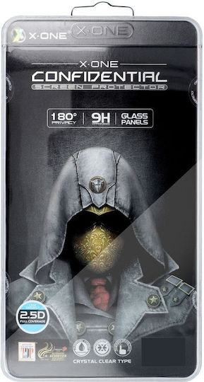 X-One Extra Strong Privacy Full Face Tempered Glass (iPhone 11)