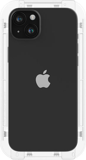 Spigen Glas.tr Ez Fit Закалено стъкло за цялото лице Черен (iPhone 15 Plus)