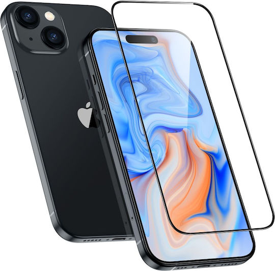 ESR Armorite Full Face Tempered Glass Μαύρο (iPhone 15 Plus)