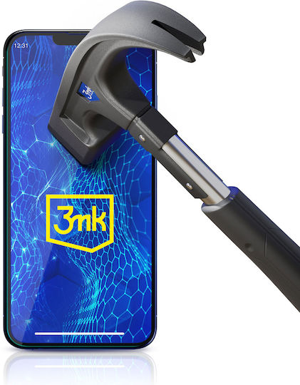3MK HardGlass Max Lite Vollflächig gehärtetes Glas Schwarz (Xiaomi Redmi A1, Redmi A1 Plus)