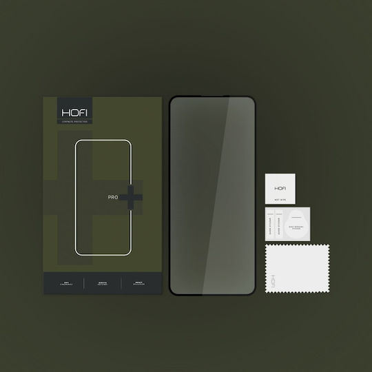 Hofi Glass Pro+ Full Glue Full Face Tempered Glass Μαύρο (Motorola Moto G54 5G)