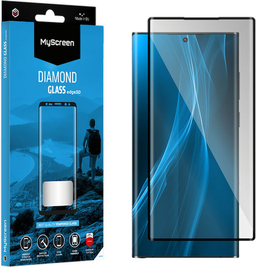 MyScreen Diamond 5D Full Face Tempered Glass Black (Galaxy S22 Ultra 5G)