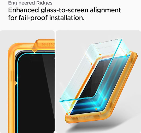 Spigen GLAS.tR AlignMaster Закалено стъкло за цялото лице 2бр (Galaxy S23 FE)