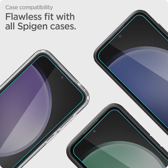 Spigen GLAS.tR AlignMaster Закалено стъкло за цялото лице 2бр (Galaxy S23 FE)