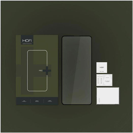 Hofi Glass Pro+ Full Face Tempered Glass Black (Motorola Moto G13, G23, G53 5 G, G73 5 G)