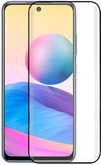Leewello Full Glue Tempered Glass Μαύρο (iPhone SE 2022 / 2020 / 8 / 7)