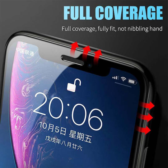 Glass 5D Full Face Tempered Glass Μαύρο (iPhone 15 Pro Max)