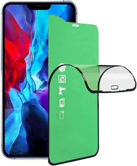 Glass 5D Full Face Tempered Glass Μαύρο (iPhone 15 Pro Max)