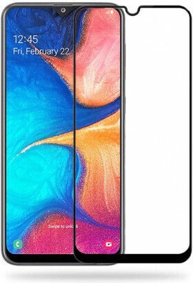9D Full Glue Full Face Tempered Glass (Galaxy A20e)