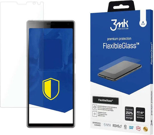 3MK Glas 7h Flexible Glass Sony Keramik Gehärtetes Glas (Xperia 10)