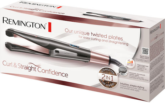 Remington Curl & Straight Confidence S6606 Haarglätter mit Keramikplatten