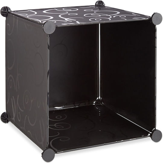 Relaxdays Kunststoff Aufbewahrungshülle für Kleidung in Schwarz Farbe 180x145x36.5cm 1Stück