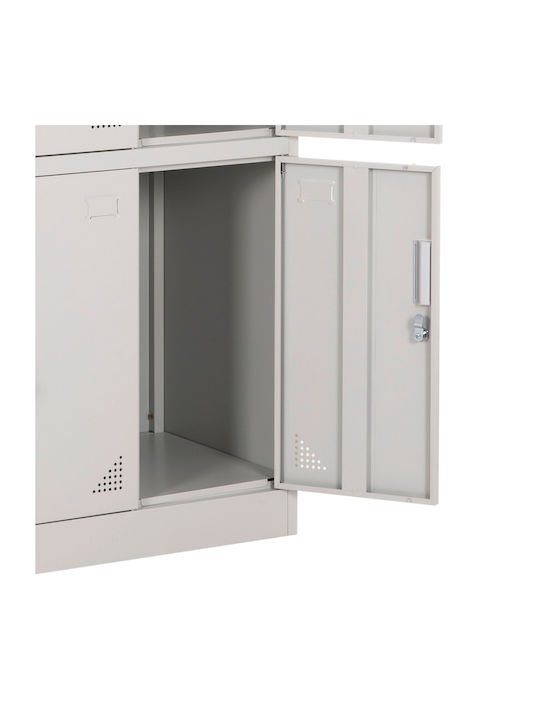 Φοριαμός Malmoe Μεταλλικός 90x40x185εκ.