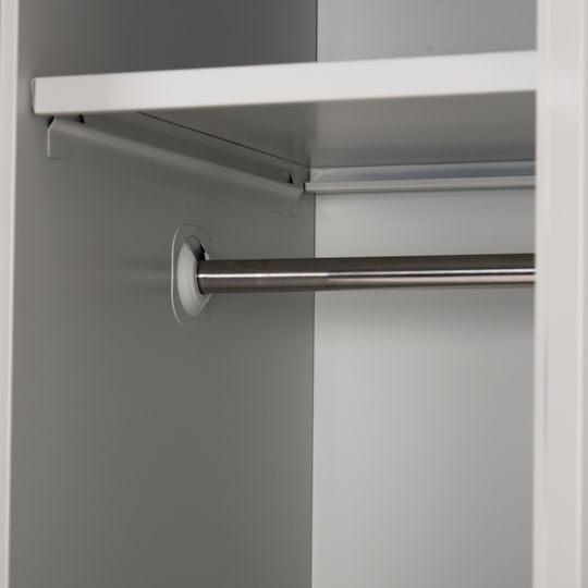 Schließfach Altona Metallisch mit Verriegelungsfunktion 90x45x185cm