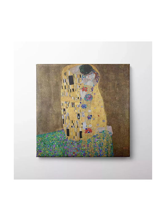 Canvas Painting Gustav Klimt Kiss Knv2558 95cm X 95cm