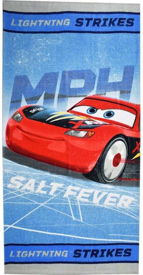 Stamion Cars Παιδική Πετσέτα Θαλάσσης Κόκκινη Disney Cars 140x70εκ.