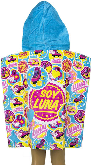 Prosop cu glugă pentru fete 60 X 120 cm Sun City Soy Luna Qe1785m