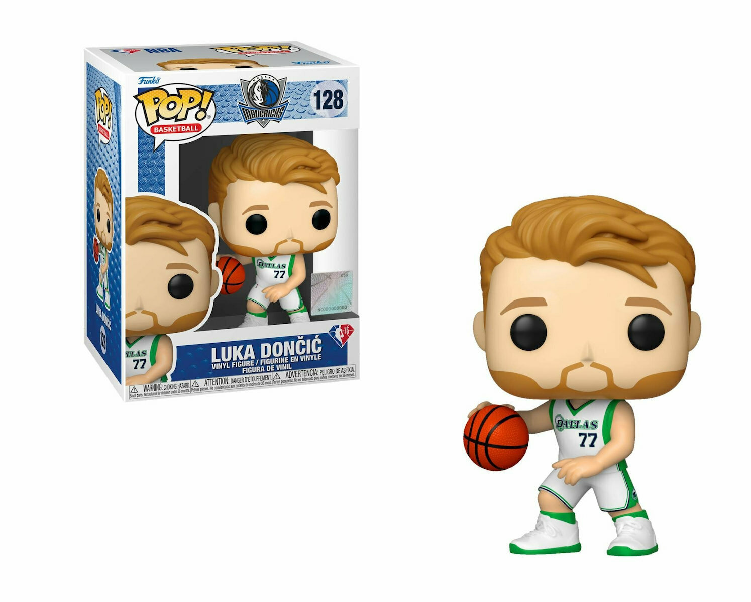 スポーツ Funko Luka Doncic City Jersey Edition Funko Pop! NBA: Dallas Mavericks - Luka Doncic (24-25 City