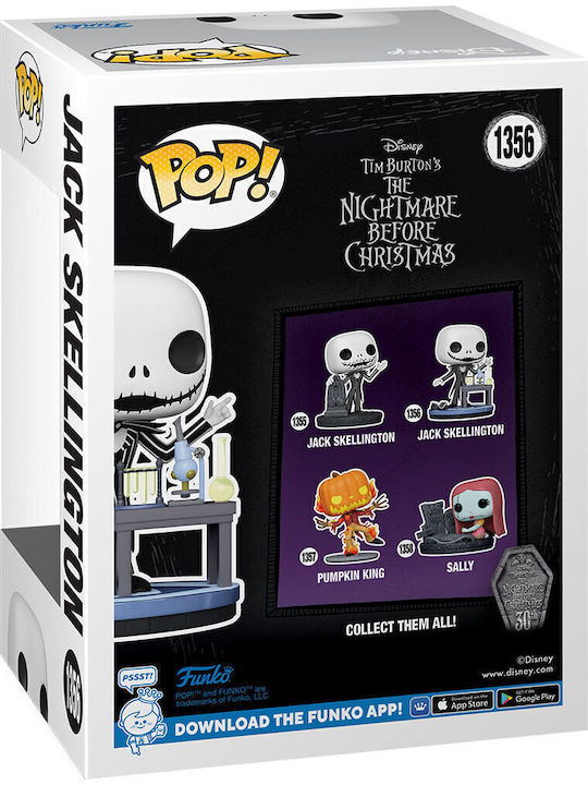 Funko Pop! Disney: Nightmare Before Christmas - Jack Skellington Lab 1356