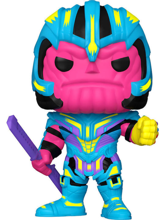 Funko Pop! Tees Marvel: Thanos Blacklight (L) (Blacklight) (L) Bobble-Head Special Edition